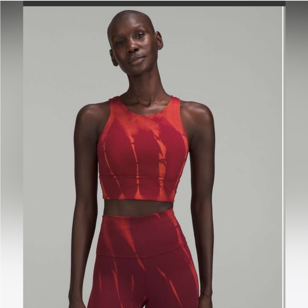 Lululemon Wunder Train Longline Bra Fade Size 6 NWT